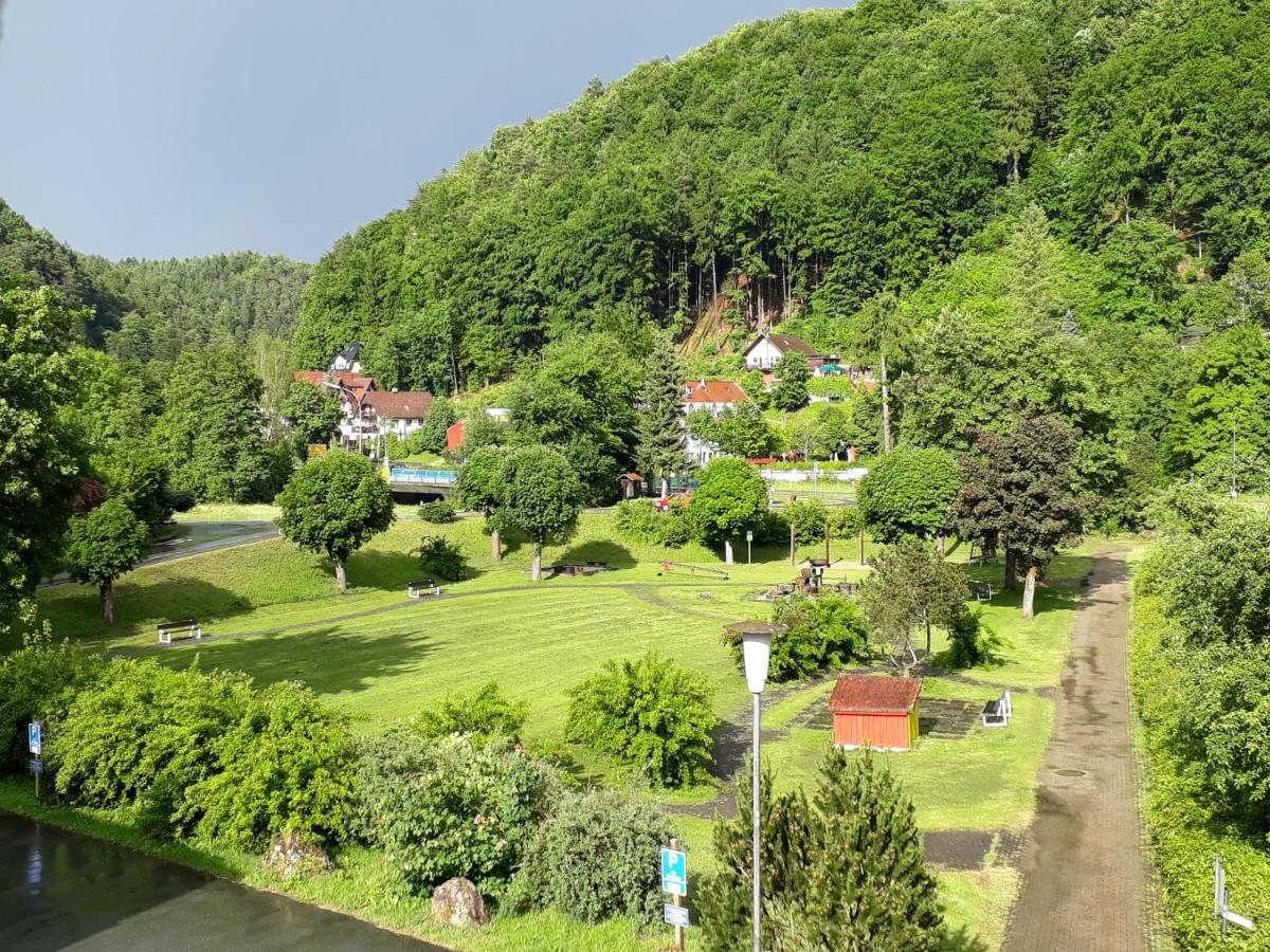 Gasthof Zur Behringersmuhle Otel Goessweinstein Dış mekan fotoğraf