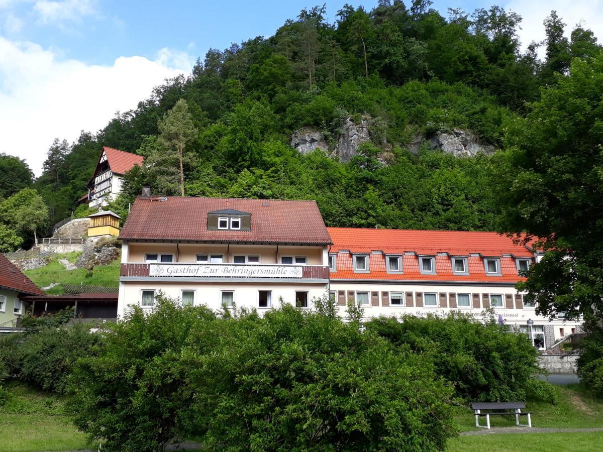 Gasthof Zur Behringersmuhle Otel Goessweinstein Dış mekan fotoğraf