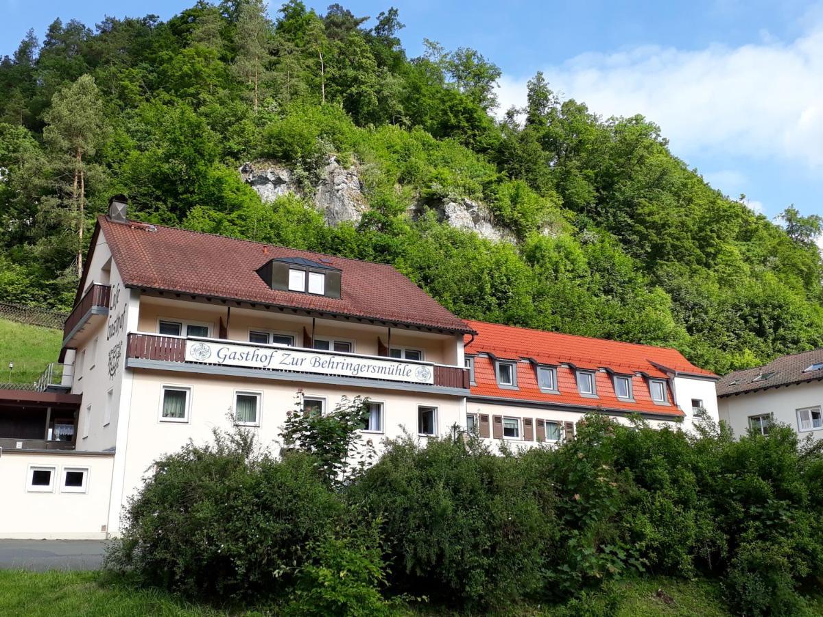Gasthof Zur Behringersmuhle Otel Goessweinstein Dış mekan fotoğraf